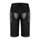 thumbnail image 4 of Mens Deporte Pantalones Cortos con Bolsillos, Moda Casual Cintura Sólida Jeans Rectos Mitad para Al Aire Libre Y Diario, 4 of 6