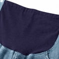 thumbnail image 4 of FNFYFH Women's Maternity Jeans Straight Leg Over Belly Pregnancy Pants Comfy Stretch Denim Harem Pants, 4 of 4