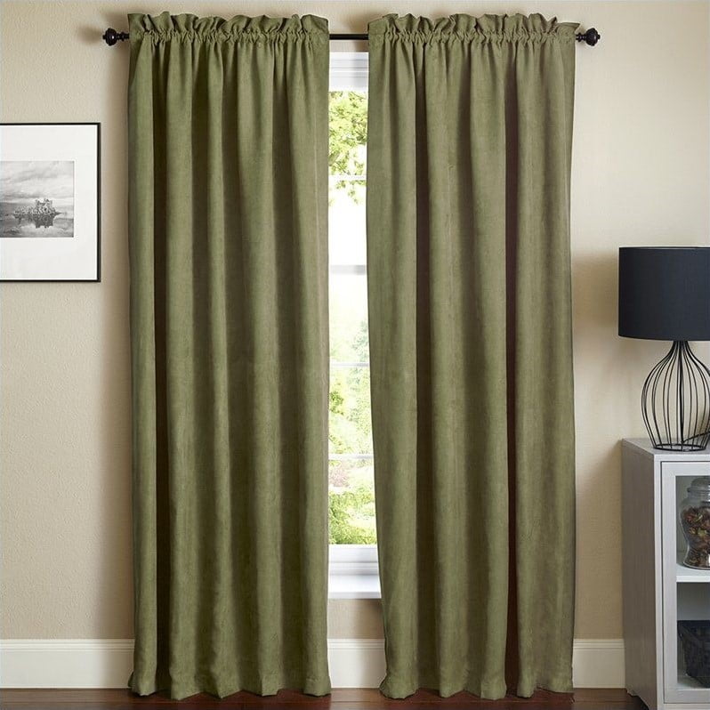 Blazing Needles 108 Inch Blackout Curtain Panels In Sage Set Of 2