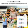 thumbnail image 6 of ApoloSign 27 inch Digital Calendar, Dual-Mode Smart Wall Planner & Interactive Display Electronic Touchscreen Chore Chart for Family Schedules, Sync Calendars, No Subscription (Gray), 6 of 16