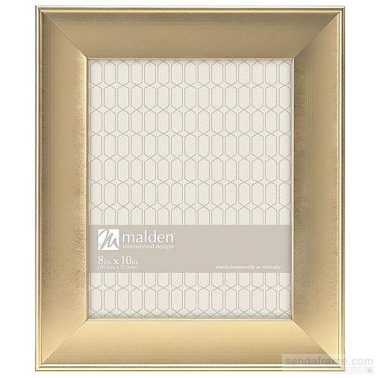 8x10 Collins Brushed Gold Picture Frame Walmart Com Walmart Com