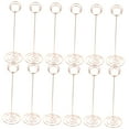 thumbnail image 4 of SEWCHICS 12Pcs Rose Gold Iron Number Place Cards Holder for Wedding Favors and Decorations, 4 of 8
