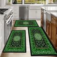 thumbnail image 6 of Farmhouse Kitchen Rugs Set 3 Piece, Boho Kitchen Mats for Floor, Non-Slip Kitchen Rug Waterproof Mats for Kitchen, Runner Rugs for Hallway Laundry Holiday Sink Decor, 6 of 12