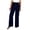 Navy, variant on Aoochasliy Womens Pants Clothes Casual Solid Pants Comfortable Elastic High Waist Wide Leg Casual Loose Beach Pants