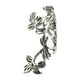 thumbnail image 1 of Pendiente de cartílago con clip, joyería para envolver, sin perforación, con huecos Bronce Plata Izquierda, 1 of 9
