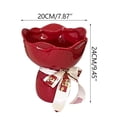 thumbnail image 1 of Leodye 1PCS Creative Ceramic Vase Elegant Design for Modern Home and Wedding Centerpiece -7.87*9.45IN, 1 of 6
