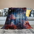 thumbnail image 2 of HENGT  with Galaxy pattern2 Velvet Plush Throw Blanket(Large) Super Soft and Cozy Blanket Perfect for Couch Sofa or Bed, 2 of 6
