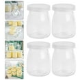thumbnail image 3 of Jars Yogurt Dessert Cups Cup Glass Container Mini Bowl Individual Jar Small Appetizer Pudding Cheesecake Parfait Ice, 3 of 6