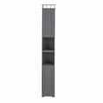 thumbnail image 2 of Slim Storage Bathroom Cabinets - Gray, 2 of 12