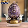 thumbnail image 2 of Clearance Sales! Easter Bunny Decorative Acrylic Egg Ornament Festive Home Decor Tabletop Decoration For Easter Celebration, 2 of 5