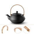 thumbnail image 3 of ULTNICE Teapot Handle Beech Copper Alloy 2Set 4.7X3.5X0.6In, 3 of 8