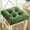 Green, variant on EazyTech Non-Slip Memory Foam Chair Cushion - Thickened Flock Seat Pad for Office Dining Room Car Floor Tatami & Desk Stool - Support for Long Sitting, 15in Coffee