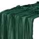 thumbnail image 1 of pstuiky Camino de mesa bohemio de gasa verde para bodas, decoración de mesa para cocina, comedor y fiestas en interiores., 1 of 4