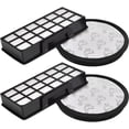 thumbnail image 1 of Pack de 2 filtros HEPA para aspiradoras Rowenta Silence Force Cyclonic 4AAAA (modelo RO76xx) RO7681EA RO7691EA RO7690EA RO7649EA RO7647EA RO7663EA RO7676EA, filtro de repuesto ZR903701, 1 of 5