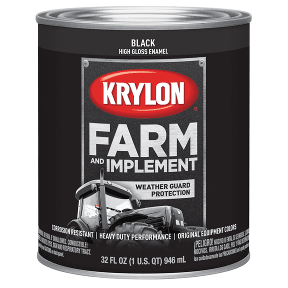 Krylon Gloss Black 32 oz. Quart