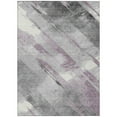 thumbnail image 2 of Addison Rugs Chantille Indoor/Outdoor Transitional Stripes Lavender Washable Rectangle Rug, 2'6" x 3'10", 2 of 6