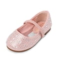 thumbnail image 1 of Zapatos de Vestir para Niñas Pequeñas DREAM PAIRS Mary Jane Rosa con Brillantes, 1 of 6