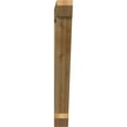 thumbnail image 2 of Ekena Millwork 4"W x 30"D x 34"H Traditional Slat Rough Sawn Bracket, Western Red Cedar, 2 of 4