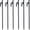 Size:30 cm, variant on Heavy Type Camping Stakes for Tents Sand Beach Rustproofed Steel Secure Windproofed Multiple Surfaces Application