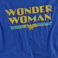 thumbnail image 2 of DC Wonder Woman Logo Women's T Shirt, Royal, X-Large, 2 of 6