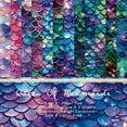 thumbnail image 1 of Scrapbook Paper Supplies, 24 Sheets Aesthetic Decoupage Origami Colored Paper for Craft Junk Journal Photo Album Card Making 6 x 6 Inch, 1 of 4