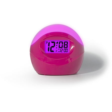 - Timelink Color-Changing Alarm Clock