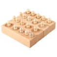 thumbnail image 3 of WORGEOUS 1 juego de bloques de cilindros de madera para niños, juguetes educativos, juguetes de educación temprana, 3 of 8