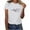 White, variant on Womens V Neck Tank Tops Dressy Casual Tshirts Shirts Graphic Oversized Button Down Shirts Green