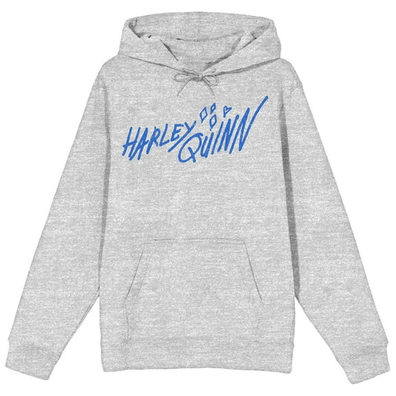 Juniors' Birds of Prey Harley Quinn Hoodie Sweatshirt-Medium