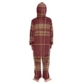 thumbnail image 3 of Vzayyk 4T-14Y Size Aviliable Cozy One-Piece Footless Sleeper Pajama Gold Pattern, 3 of 8