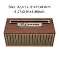 thumbnail image 2 of Tholdsy Altavoces de grano de Subwoofer inalámbrico de oficina compatible con Bluetooth USB FM Altavoz de computadora de escritorio Cables de audio/vídeo Rojo, 2 of 6