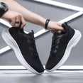 thumbnail image 3 of Men's Summer Fashion Comfortable Casual Sneakers, Mesh Breathable Lightweight Running Shoes Outdoor Hiking Breathable Casual Sneakers, 3 of 5