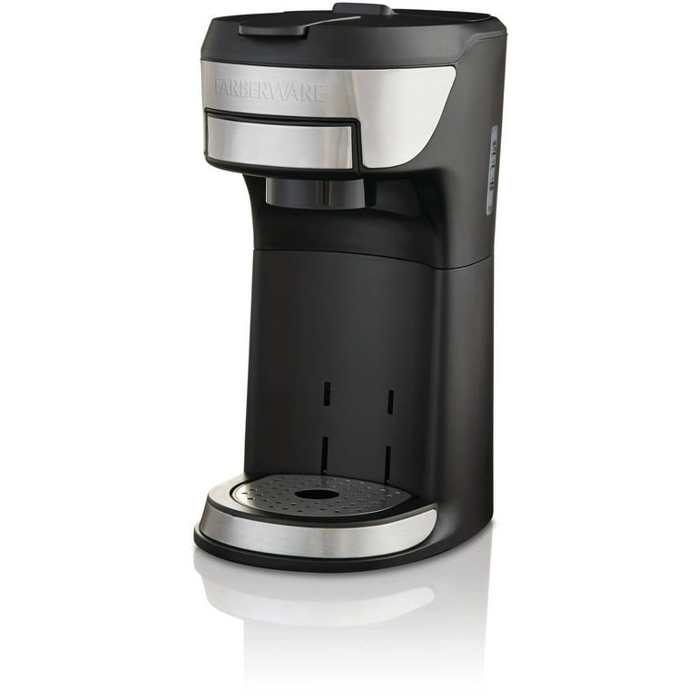 Buy FARBERWARE SINGLE SERVE K-Cup Brew COFFEE MAKER Stainless and Black  510762