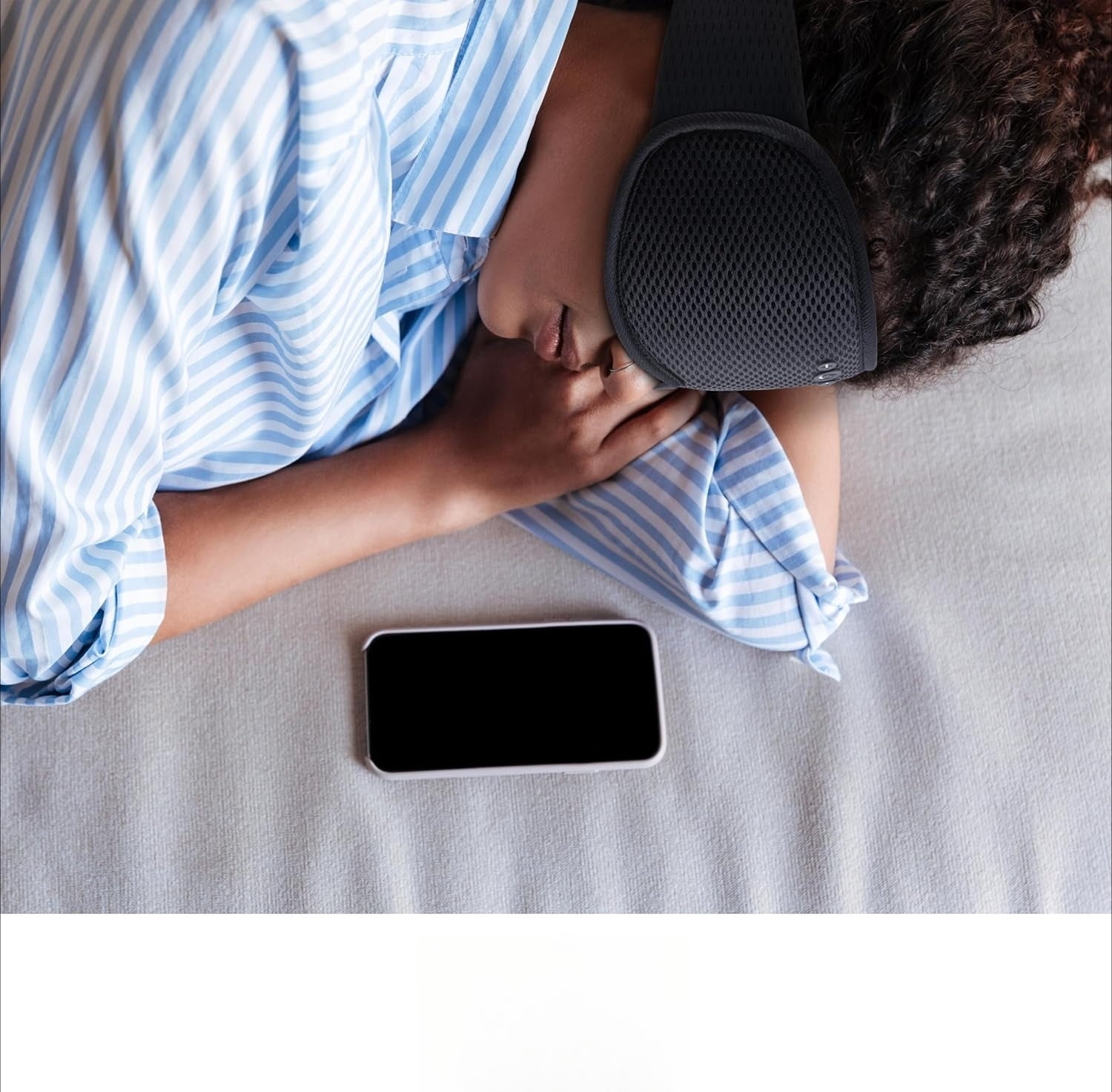 Comfortable Sleep Headphones Mask, Bluetooth 5.4 Wireless Design, 3D Blackout & Breathable, Perfect for Side Sleepers, Ideal for Travel Meditation & Deep Sleep
