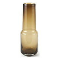 Mercana Amrita 4.1L X 4.1W X 11.9H Golden Brown Glass Vase