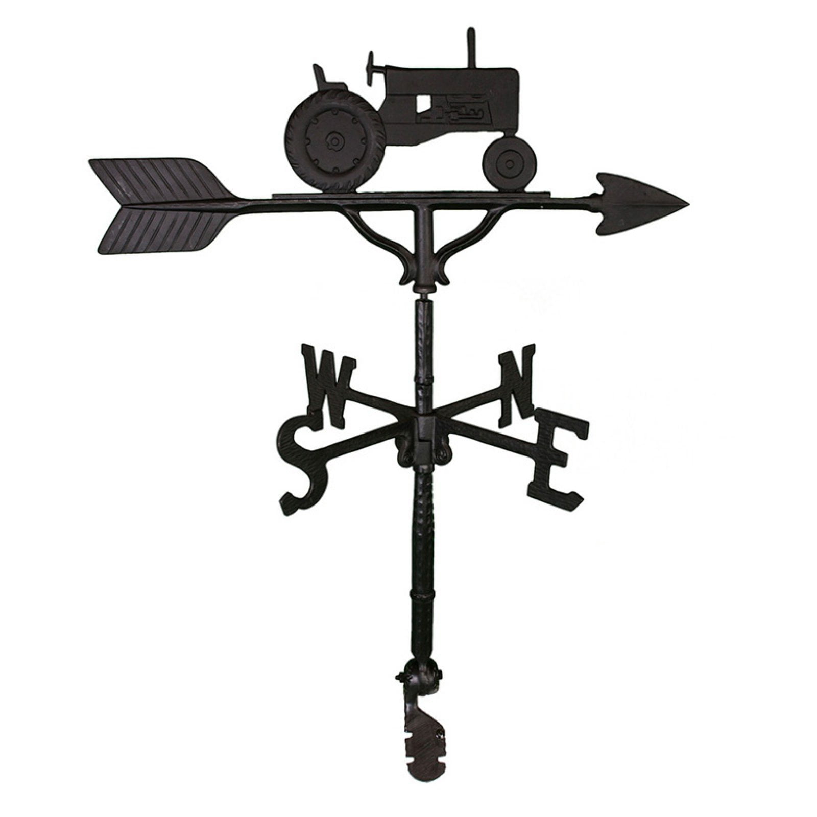 Black Tractor Weathervane 32 in. by Montague Metal Products