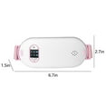 thumbnail image 3 of EGNMCR Portable Heating Pad, Heating Pad For Back Pain With 3 Heat Mode And 3 Vibration Massage Modes, Portable Electric Fast Heating Wrap Belt For Women Heating Pads, 3 of 9