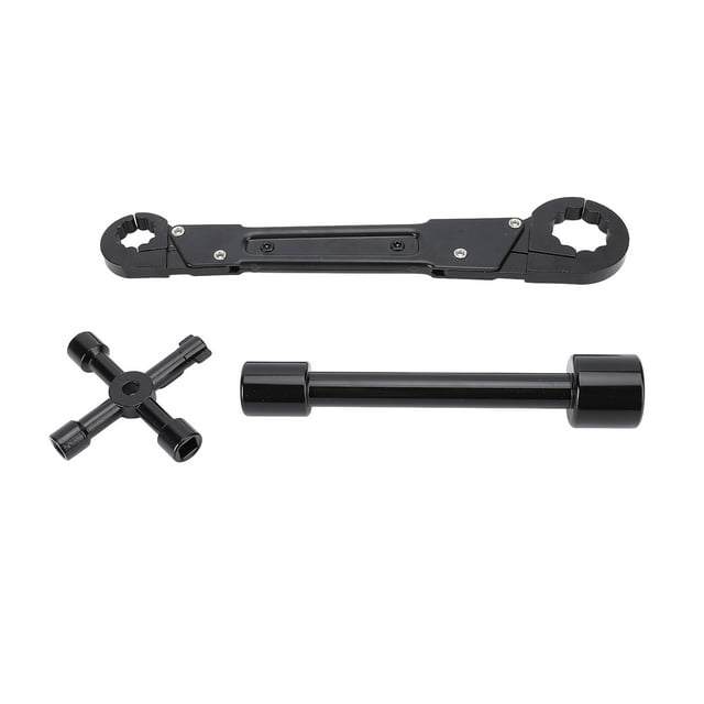Angle Stop Wrench, Versatile Efficient Operations Plumbing Tools Plumber Wrench Tools High Strength Steel for Gas Valves