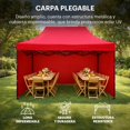 thumbnail image 2 of Carpa Toldo Plegable Cubierta Alta Paredes 3x4 Lona Exterior, 2 of 7