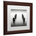 thumbnail image 3 of Trademark Fine Art "Pillars" Canvas Art by Dave MacVicar, White Matte, Wood Frame, 3 of 4