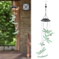 thumbnail image 3 of CHIMES DE END SOLAR Diseño Solar Fotosensible Diseño Impermeable Operación Automática De La Liberación Verde Luces De Color De Color De La Liberación Verde, 3 of 7
