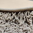 thumbnail image 2 of LOHAS Home Oval Bath Mat, 32x20 inches, Microfiber Bathroom Rug, Light Camel, 2 of 7