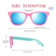 thumbnail image 4 of Gafas de Sol COASION para Niños de 4 a 12 Años Polarizadas 2 Paquetes, 4 of 5