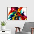 thumbnail image 3 of Great Big Canvas "Flourish III"  by Jonas Gerard Burgundy Black contemporary  Framed Flat Print Wall Artwork, 3 of 5