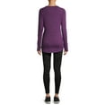 thumbnail image 5 of ClimateRight by Cuddl Duds Women's and Women's Plus Brushed Comfort Thermal Top and Leggings, 2-Piece Set, 5 of 7