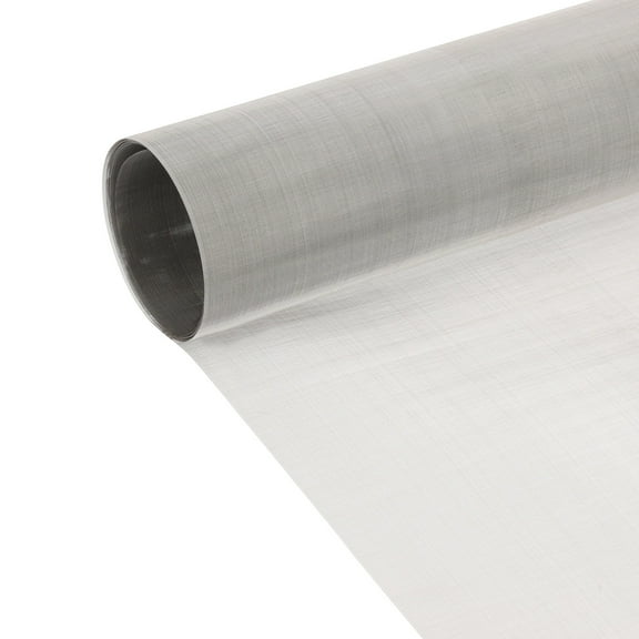Uxcell 100 Mesh 15.7"x47.2" 304 Stainless Steel Woven Wire Mesh Screen 0.15mm Hole