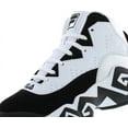thumbnail image 2 of Fila Mb Boys Shoes Size 4, Color: Black/White, 2 of 4
