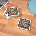 thumbnail image 3 of CafePress - Christmas Peppermint - Tile Coaster, Drink Coaster Set of 4, 3 of 4