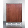 Accucold VT65MLBIFR 25.5 x 24 in. Built-in -25 deg C Manual Defrost All-Freezer with Lock - White