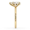 thumbnail image 3 of GIMELIS Pear Cut Lab Grown Diamond Solitaire Engagement Ring 14K Yellow Gold, 3 of 4